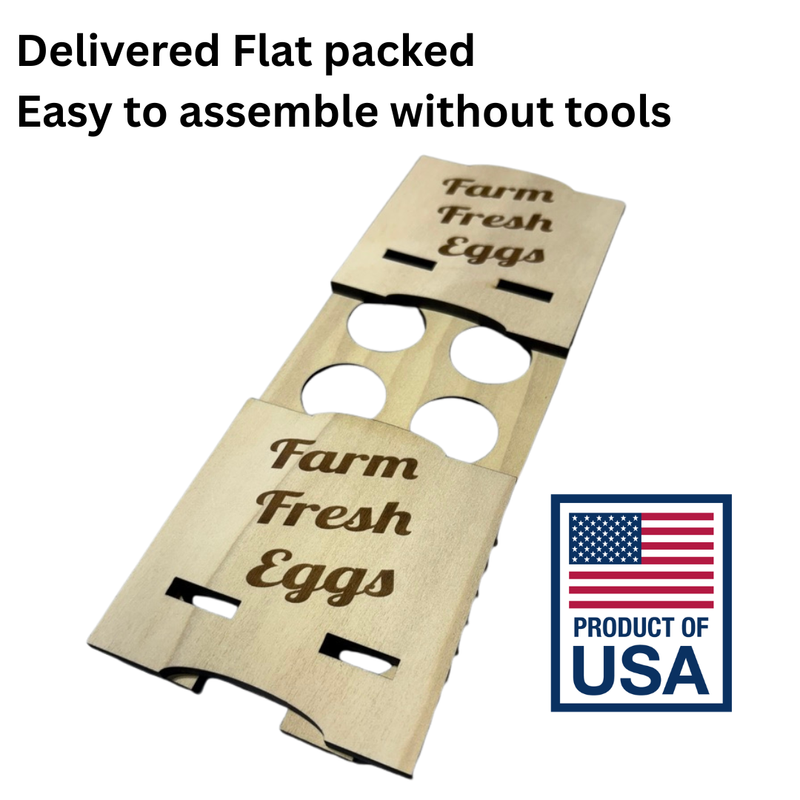 Load image into Gallery viewer, Counter Top Chicken Egg Holder - Farm Fresh Eggs
