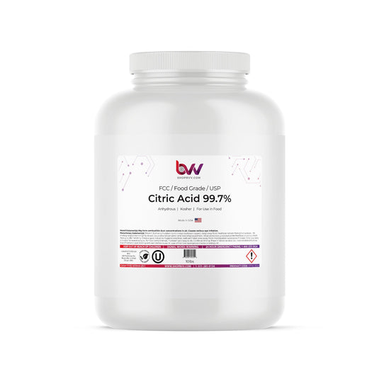 Citric Acid 97% USA - High Purity - Anhydrous USP Kosher