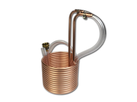 Coldbreak compact copper immersion wort chiller coil.
