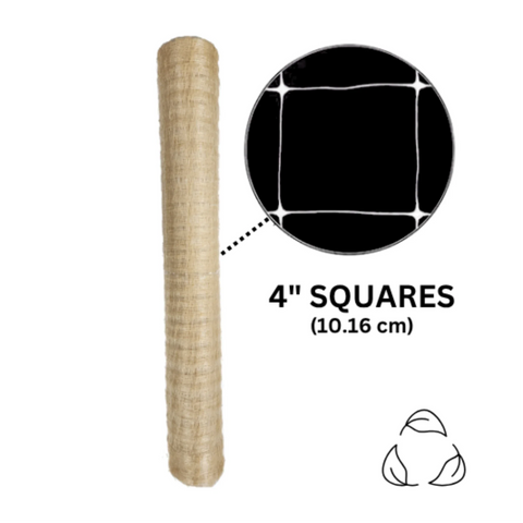 Common Culture Bio Trellis Netting Bulk Roll 5 ft x 3,280 ft w/ 4 in Squares, additional product view 2