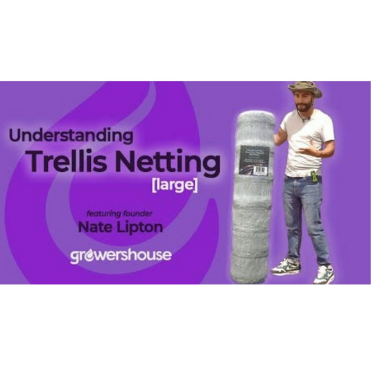 Common Culture Plastic Trellis Netting Bulk Roll 5 ft x 3,920 ft w/ 4 in Squares