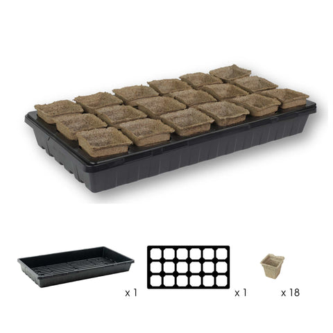 CowPots Starter Kit from Bootstrap Farmer at GrowTime Garden Supply