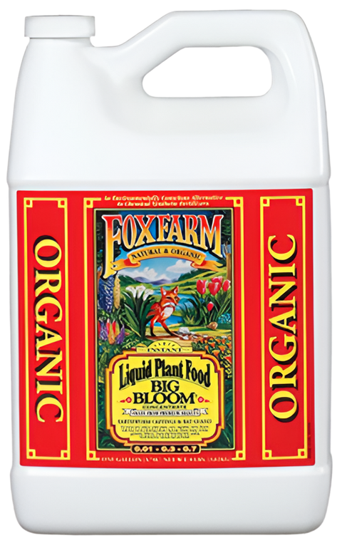 FoxFarm Big Bloom liquid concentrate bottle
