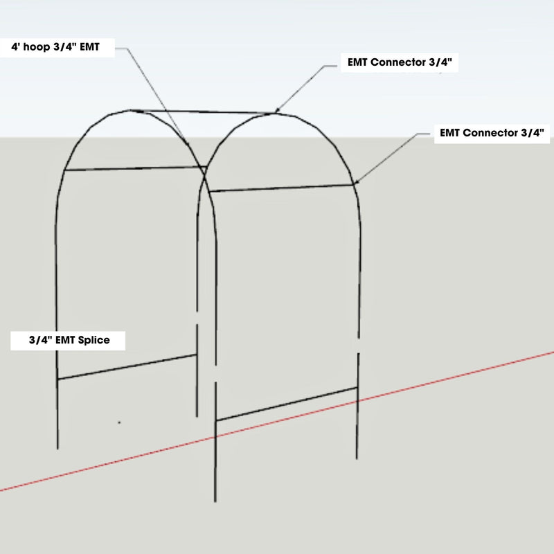 Load image into Gallery viewer, DIY Garden Arch
