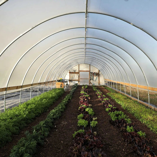 DIY Greenhouse Kit - 20 ft Wide Hoop House from Bootstrap Farmer at GrowTime Garden Supply