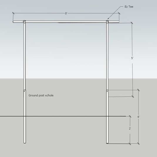 DIY Tomato Trellis | 1 3/8" Heavy Duty