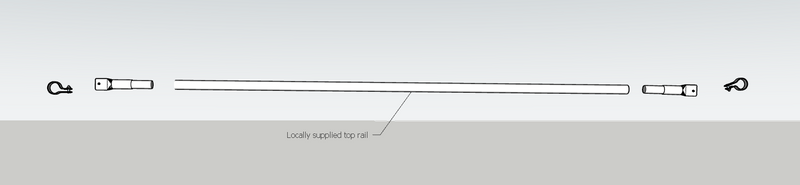 Load image into Gallery viewer, DIY Greenhouse Corner Brace Kit
