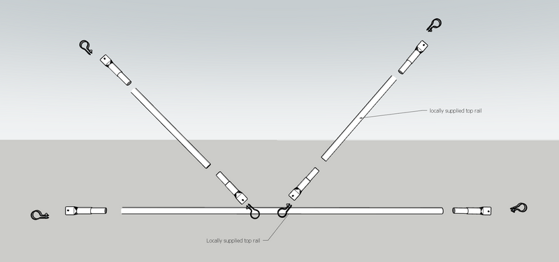 Load image into Gallery viewer, DIY Greenhouse Truss Kit
