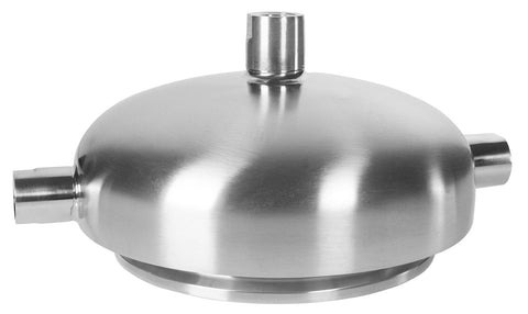Jacketed Hemispherical Reducers with 1/2