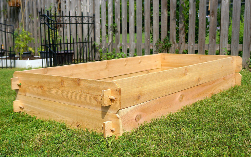 Load image into Gallery viewer, Timberlane Gardens Raised Garden Bed Kit Double Deep (Two 3x6) Select Cedar
