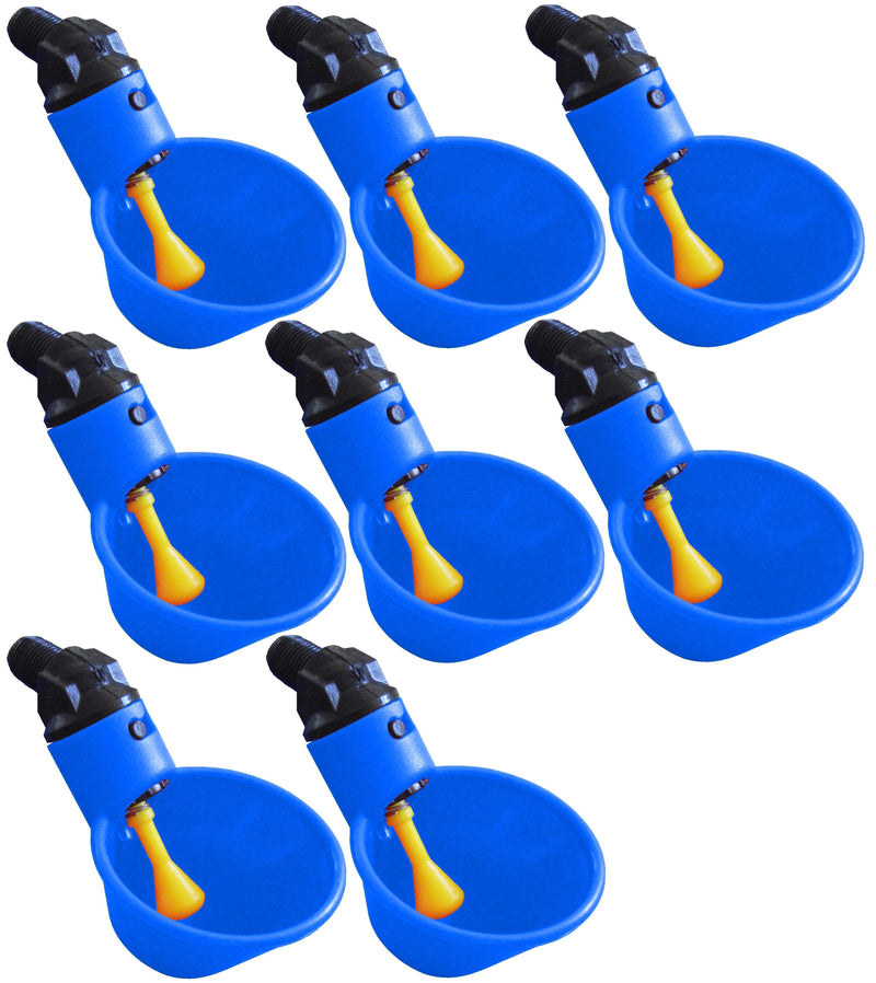 Load image into Gallery viewer, Blue Automatic Cup Style Poultry Chicken Drinkers
