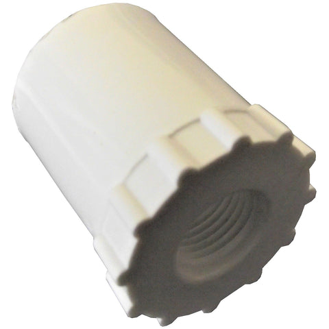 1/2 inch PVC slip adaptor for poultry drinker cups and nipples