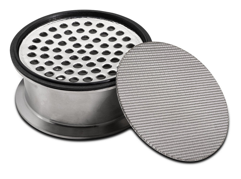 Load image into Gallery viewer, 316L Stainless Dutch Weave Sintered Filter Disk 1 micron and up - BUNA-N
