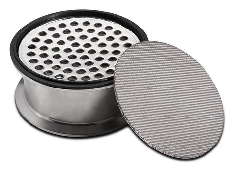 316L Stainless Dutch Weave Sintered Filter Disk 1 micron and up - BUNA-N, additional product view 2