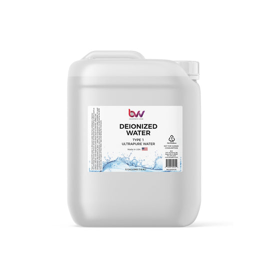 Deionized Water (DI) - Ultrapure Water - Type 1