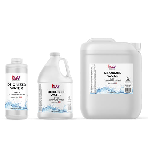Deionized Water DI Ultrapure Water Type 1