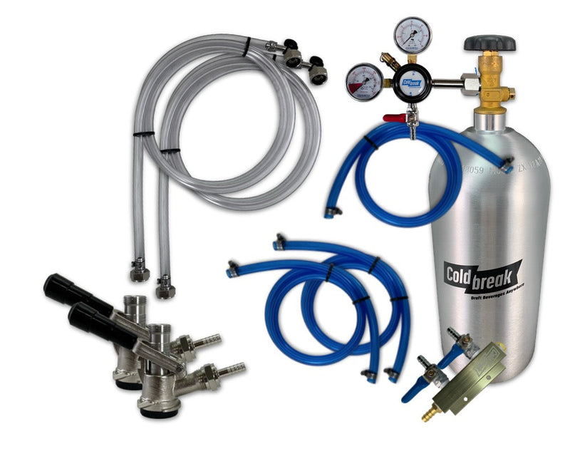 Load image into Gallery viewer, 2-Tap CO2 Dispensing Kit
