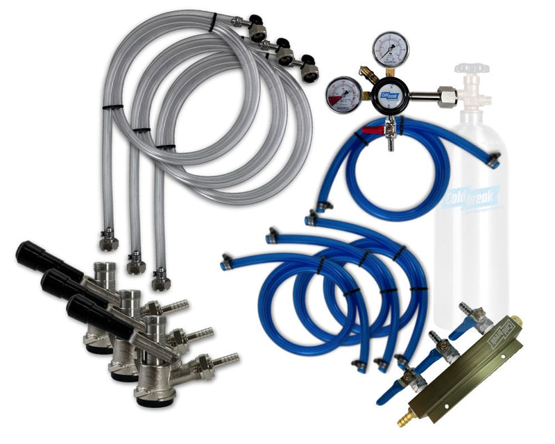 Load image into Gallery viewer, 3-Tap CO2 Dispensing Kit
