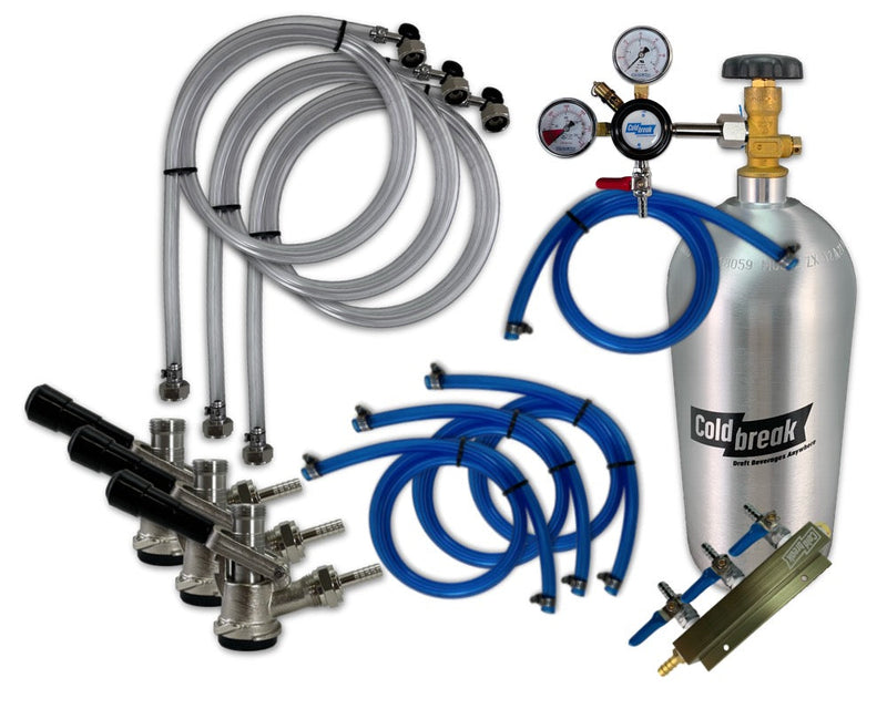 Load image into Gallery viewer, 3-Tap CO2 Dispensing Kit
