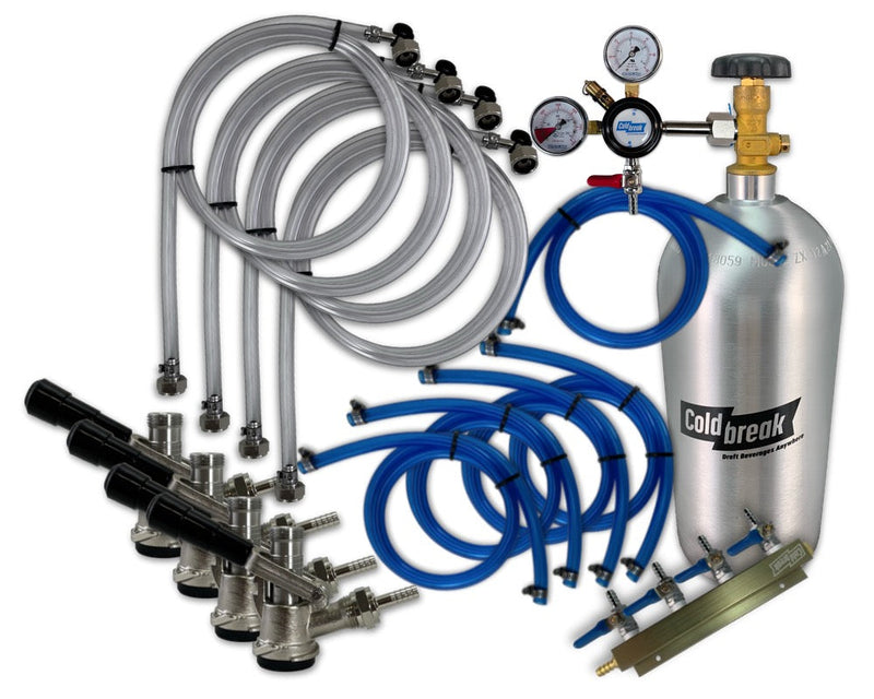 Load image into Gallery viewer, 4-Tap CO2 Dispensing Kit
