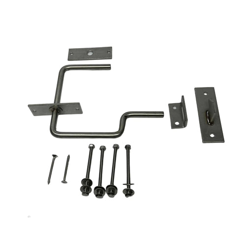 Greenhouse Door Latch Kit - Heavy-Duty Stainless Steel, additional product view 2