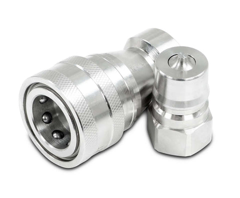 BVV quick disconnect male and female, 1/2 inch FNPT