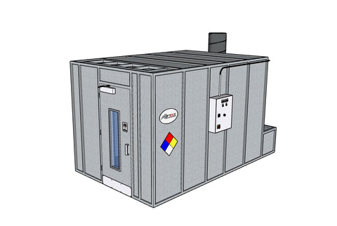 PBS Industries EXT8810 prefabricated extraction room