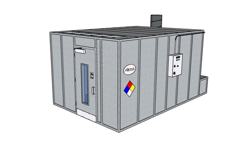 PBS Industries EXT10812 prefabricated extraction room