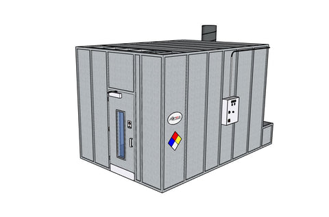 PBS Industries EXT10815 prefabricated extraction room