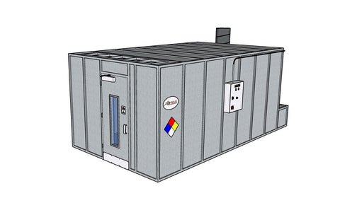 PBS Industries EXT101012 prefabricated extraction room