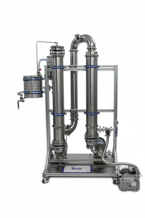 6 Inch Turnkey Falling Film Evaporator 20 GPH