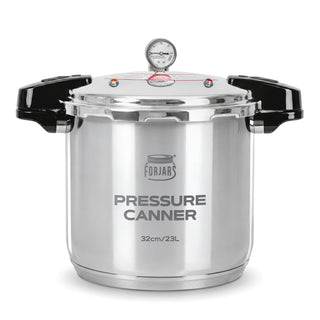 FORJARS 23-quart stainless steel pressure canner