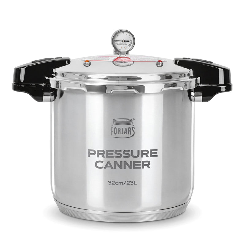 Load image into Gallery viewer, FORJARS® 23-Quart Pressure Canner — Now in Full 304 Stainless Steel
