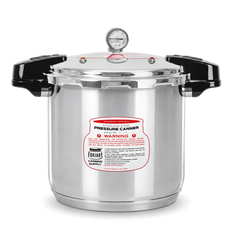 Pressure canner, detail view