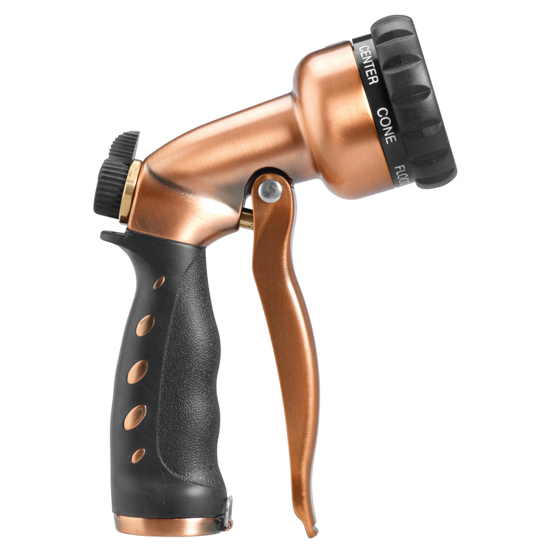 Load image into Gallery viewer, 7-Pattern Zinc Front Trigger Nozzle, Copper 56893
