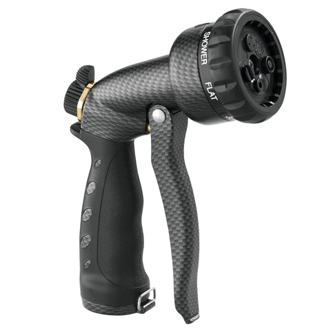 Orbit 7-pattern zinc front trigger nozzle, graphite 56974