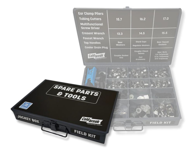 Load image into Gallery viewer, Coldbreak Field Kit organizer of jockey box spare parts and tools.
