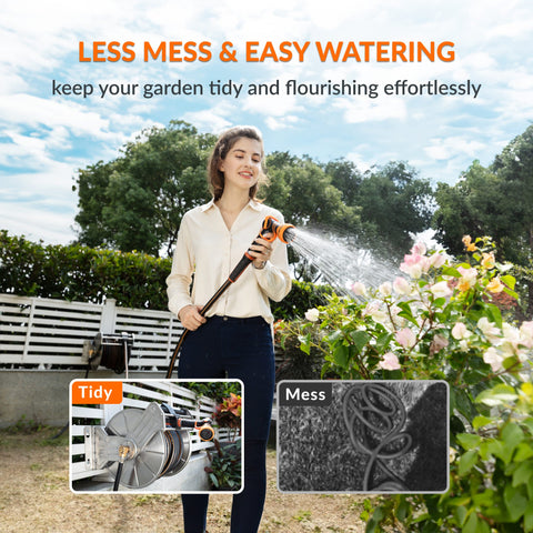 Wall Mounted Hose Reel-Stainless Steel-Heavy Duty, additional product view 2