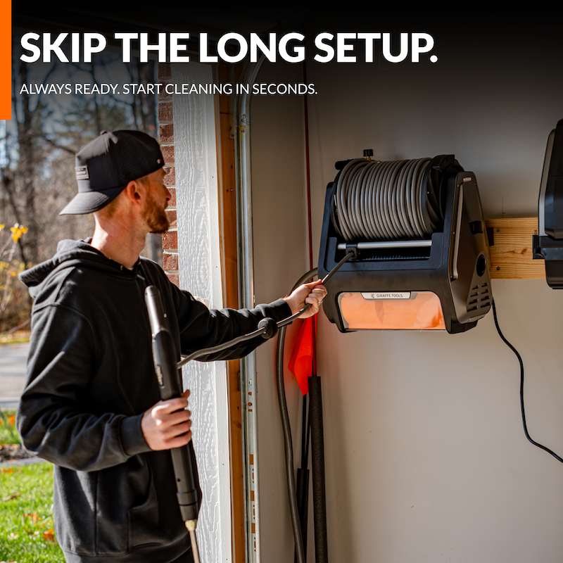 Load image into Gallery viewer, Grandfalls Retractable Pressure Washer Pro
