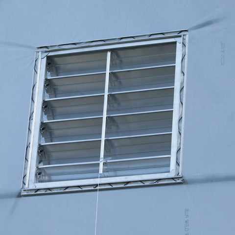 Greenhouse Aluminum Intake Shutter from Bootstrap Farmer at GrowTime Garden Supply