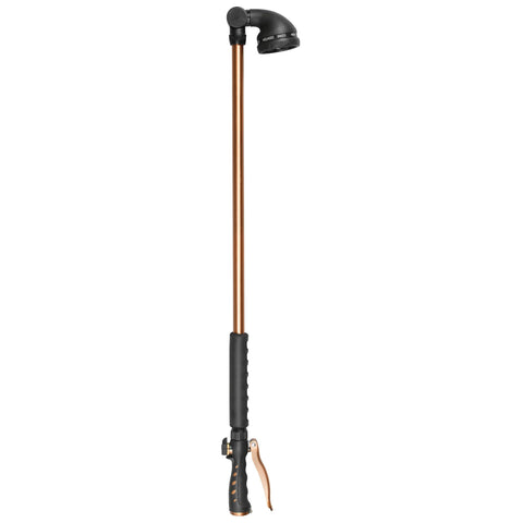 Orbit 36-inch bronze ratcheting head 9-pattern turret wand 56582