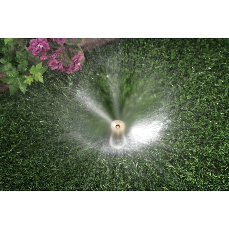 Load image into Gallery viewer, 15 ft. Brass Full Pattern Spray Sprinkler Nozzle 53247
