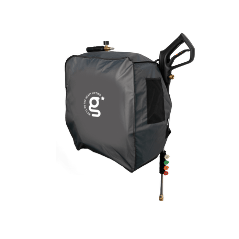 Grandfalls retractable pressure washer cover