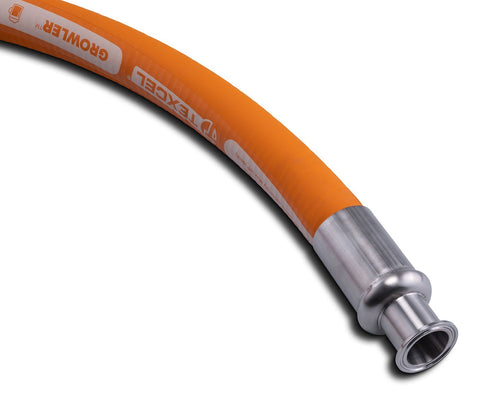 Texcel tri-clamp FDA grade growler hose