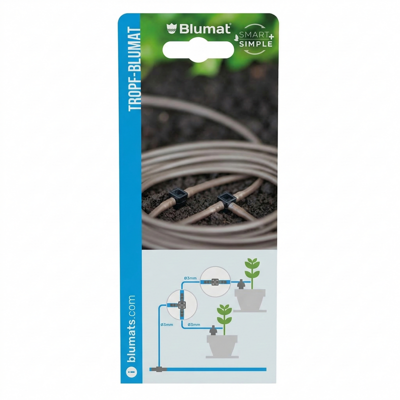Load image into Gallery viewer, Blumat drip tube and mini-fittings kit in front-facing retail packaging
