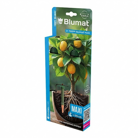 Tropf-Blumat Maxi two-pack retail package shown at an angle