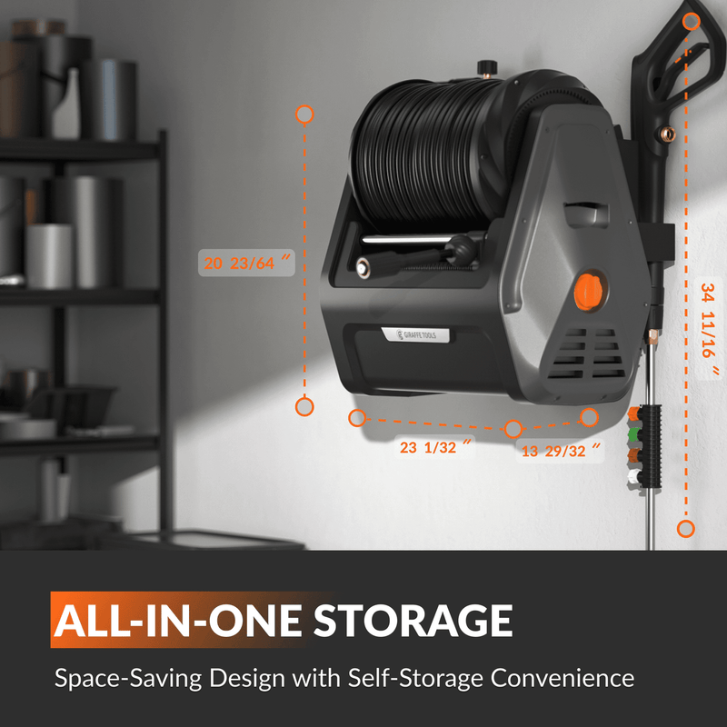 Load image into Gallery viewer, Grandfalls  Retractable Pressure Washer Essential
