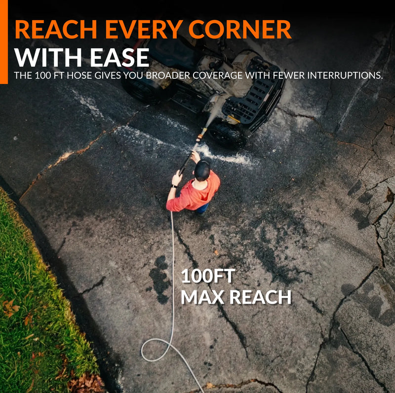 Load image into Gallery viewer, Grandfalls Retractable Pressure Washer Pro
