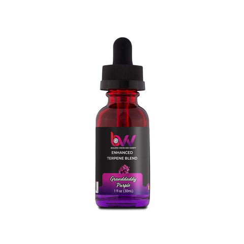 Terpenes Granddaddy Purple, retail packaging