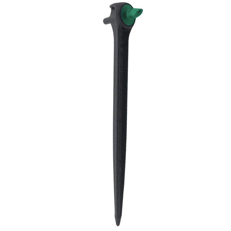 Load image into Gallery viewer, Product image of Orbit Irrigation 1/4" Barb 2 GPH PC Dripper on 5" Stake
